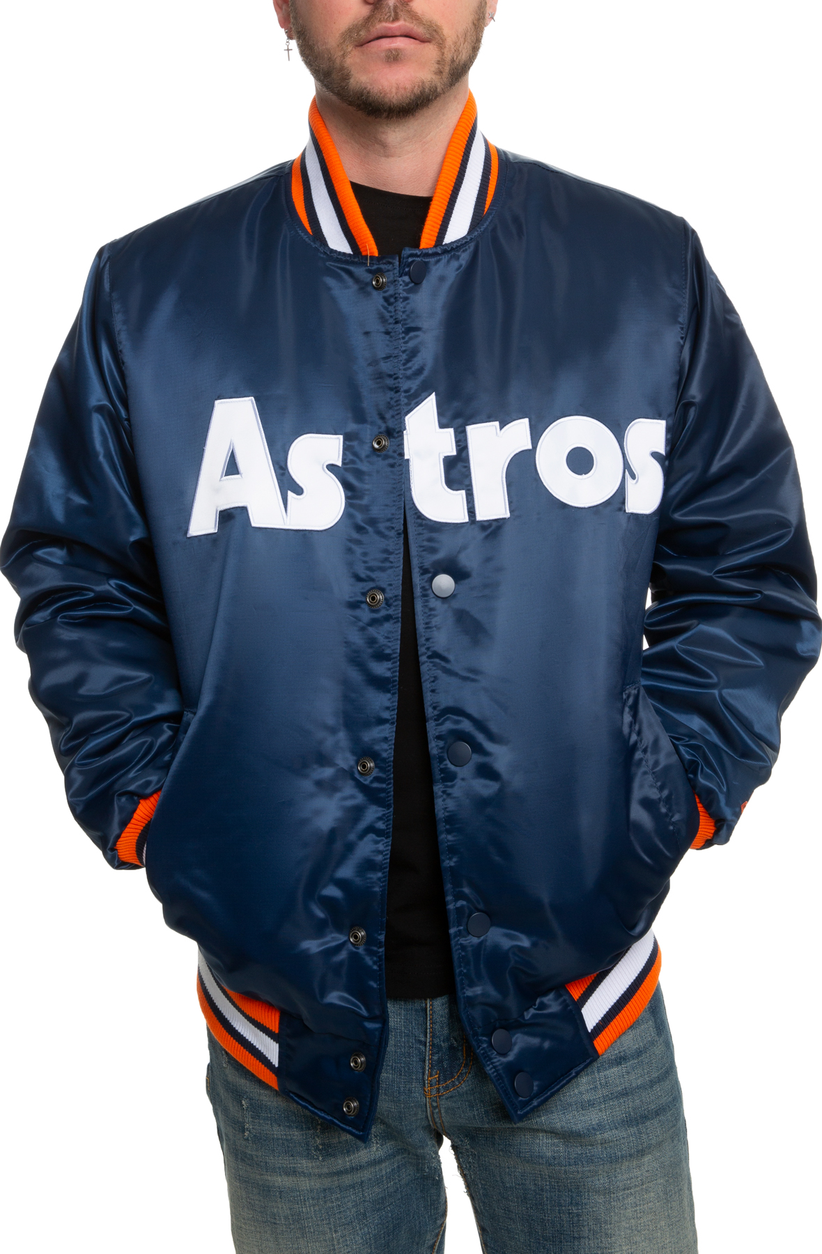 STARTER Houston Astros Varsity Jacket LS950061-HAS - Shiekh