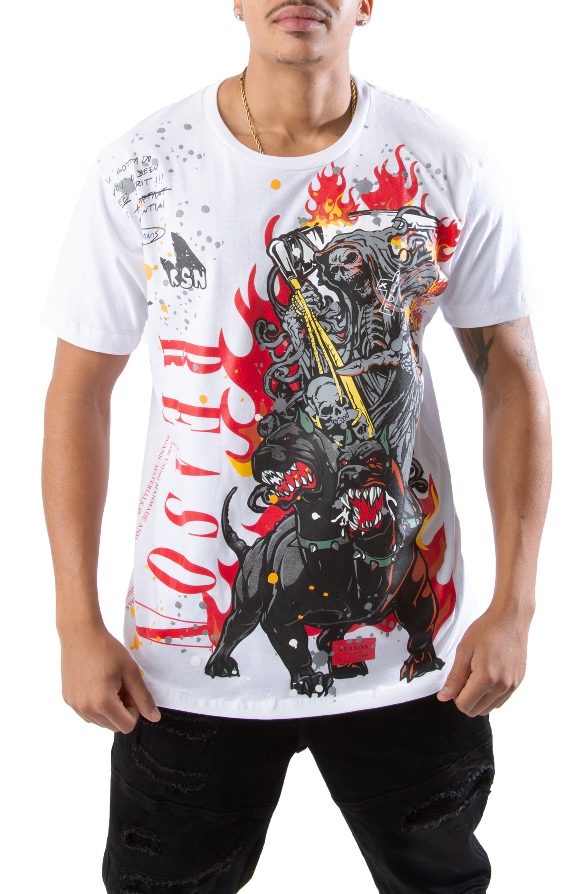 Legend Flame Skull Tee
