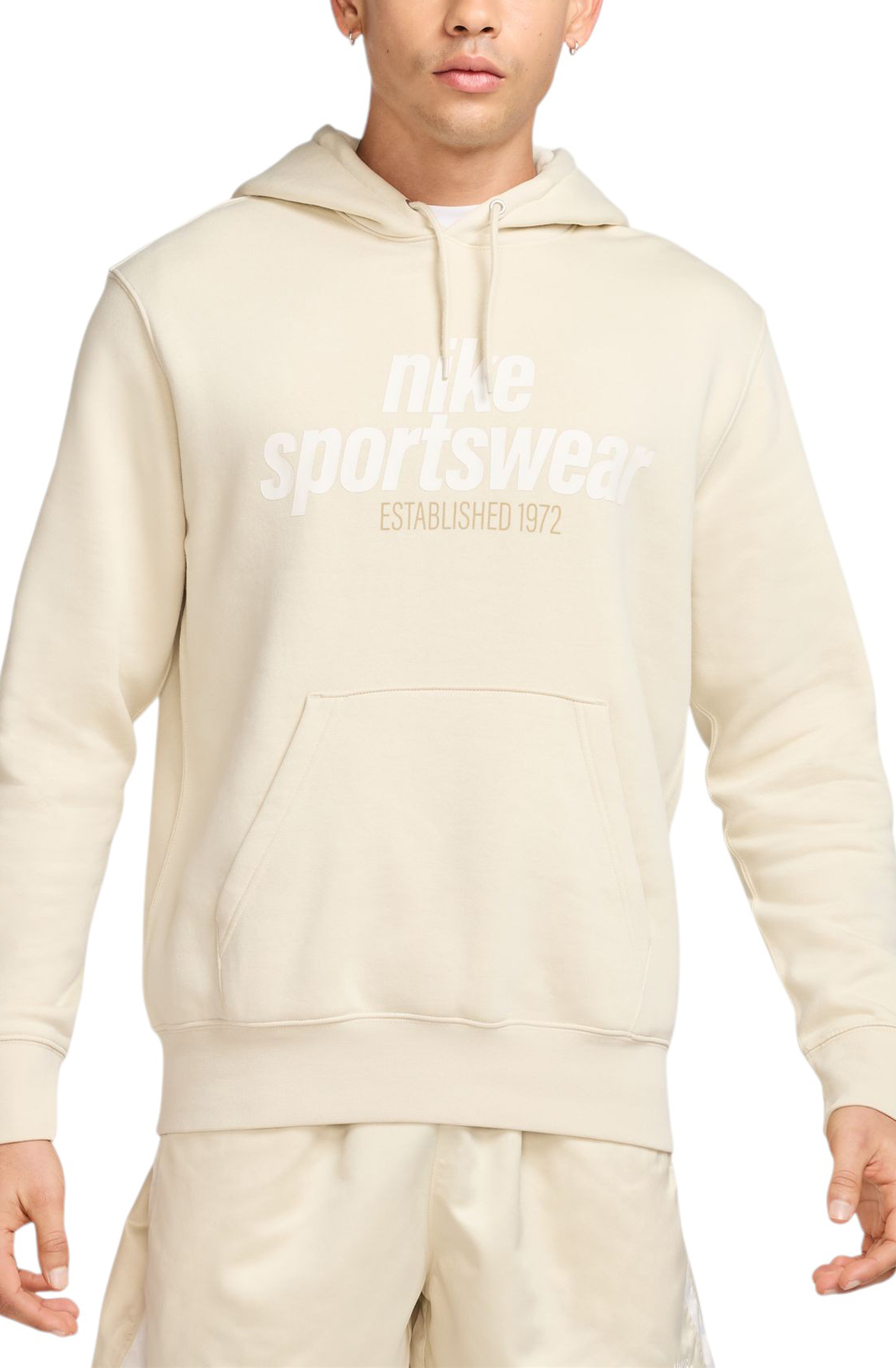 NIKE Fleece Pullover Hoodie HJ2159 234 - Shiekh