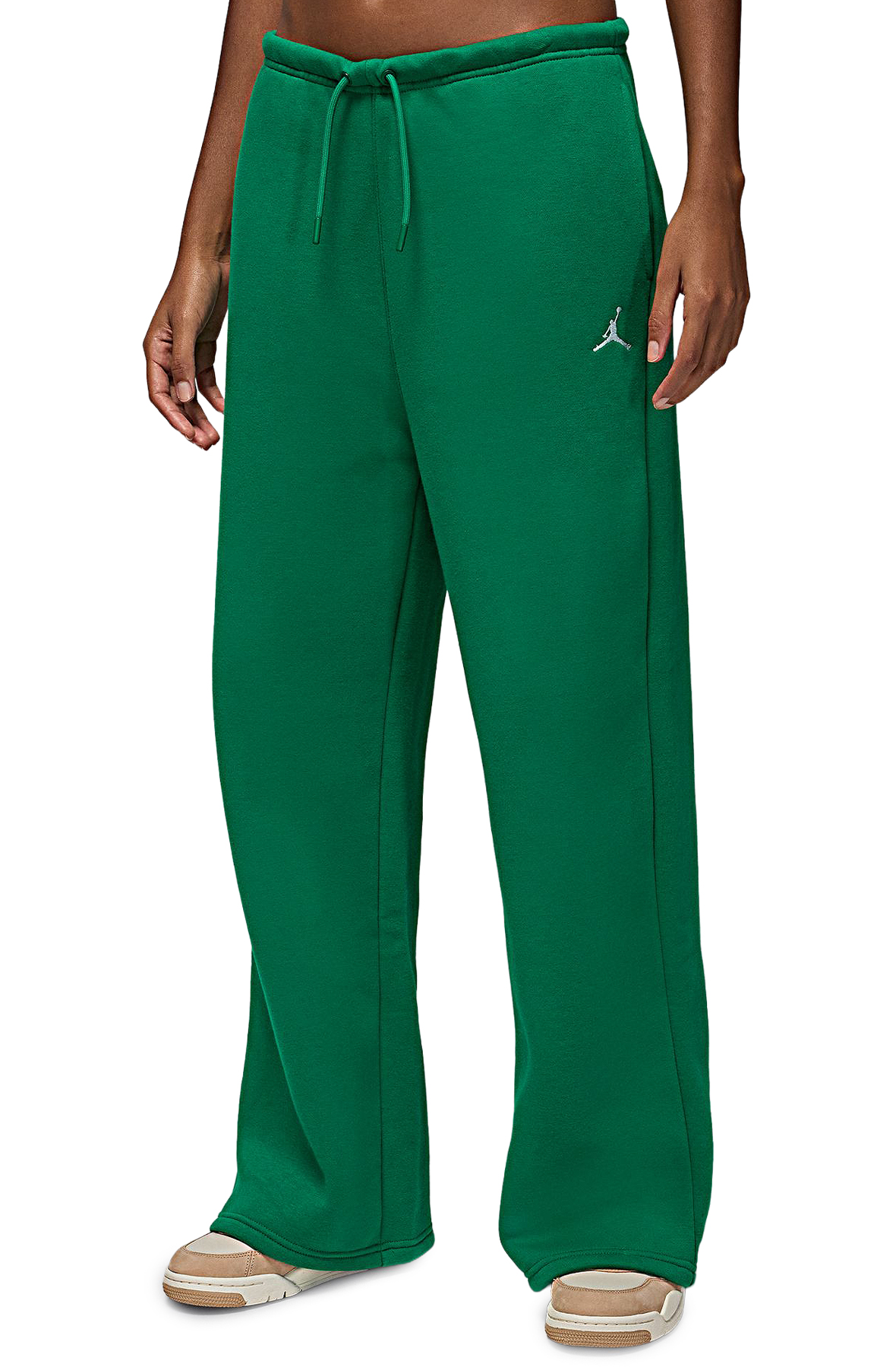 JORDAN Brooklyn Fleece Open-Hem Pants IH2394 365 - Shiekh