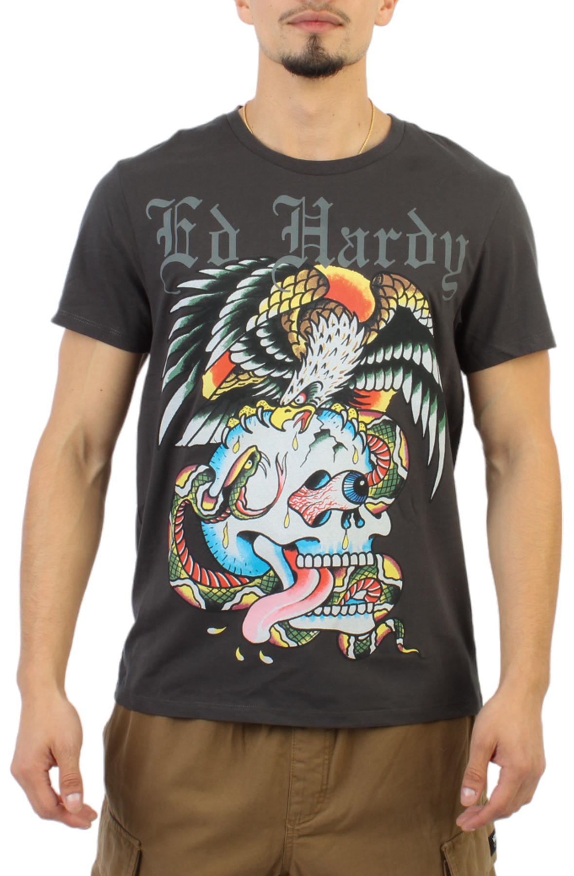[Ed Hardy]* ダブルホーン * Tシャツ edh-2501-1.jpg