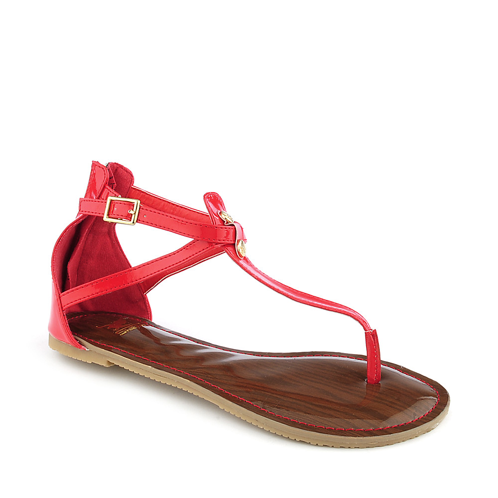 Women Gaga Sandal Red Sandal 6 Red