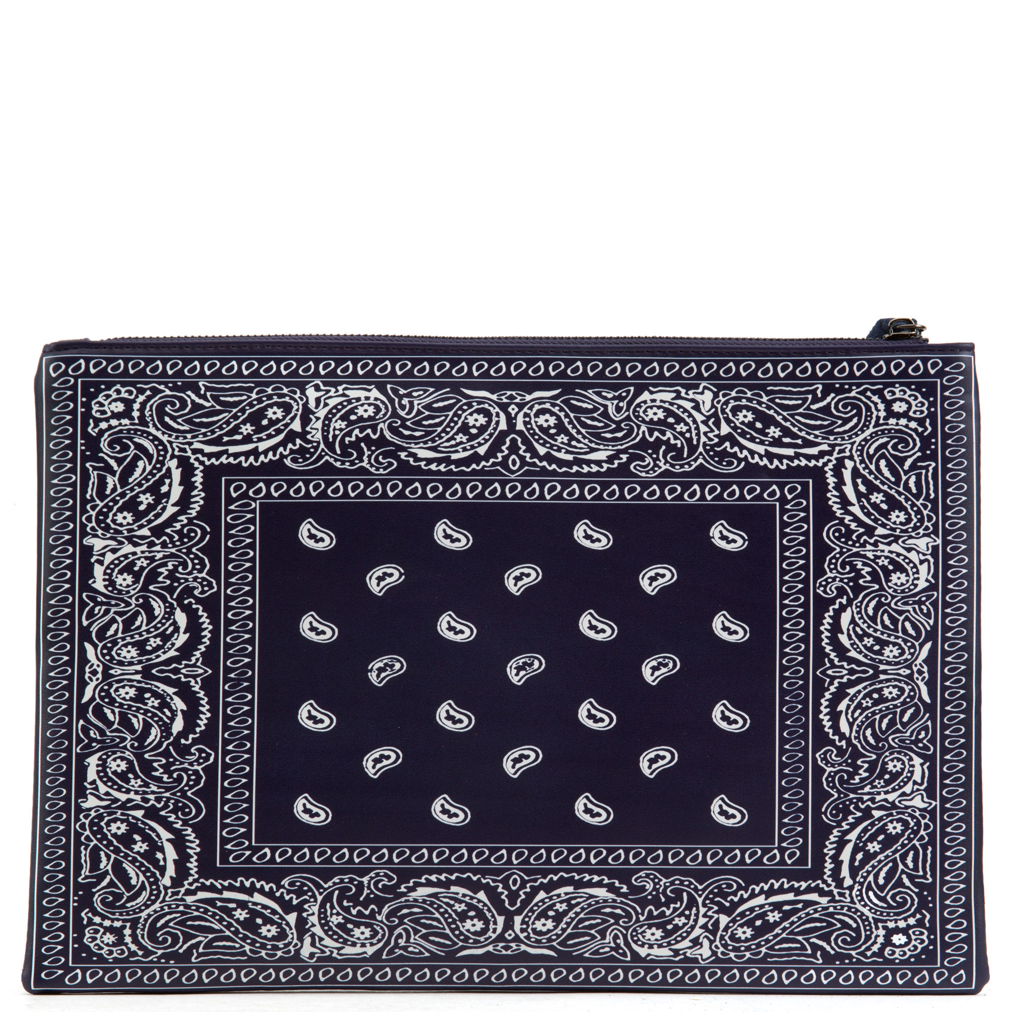 Paisley Clutch Navy