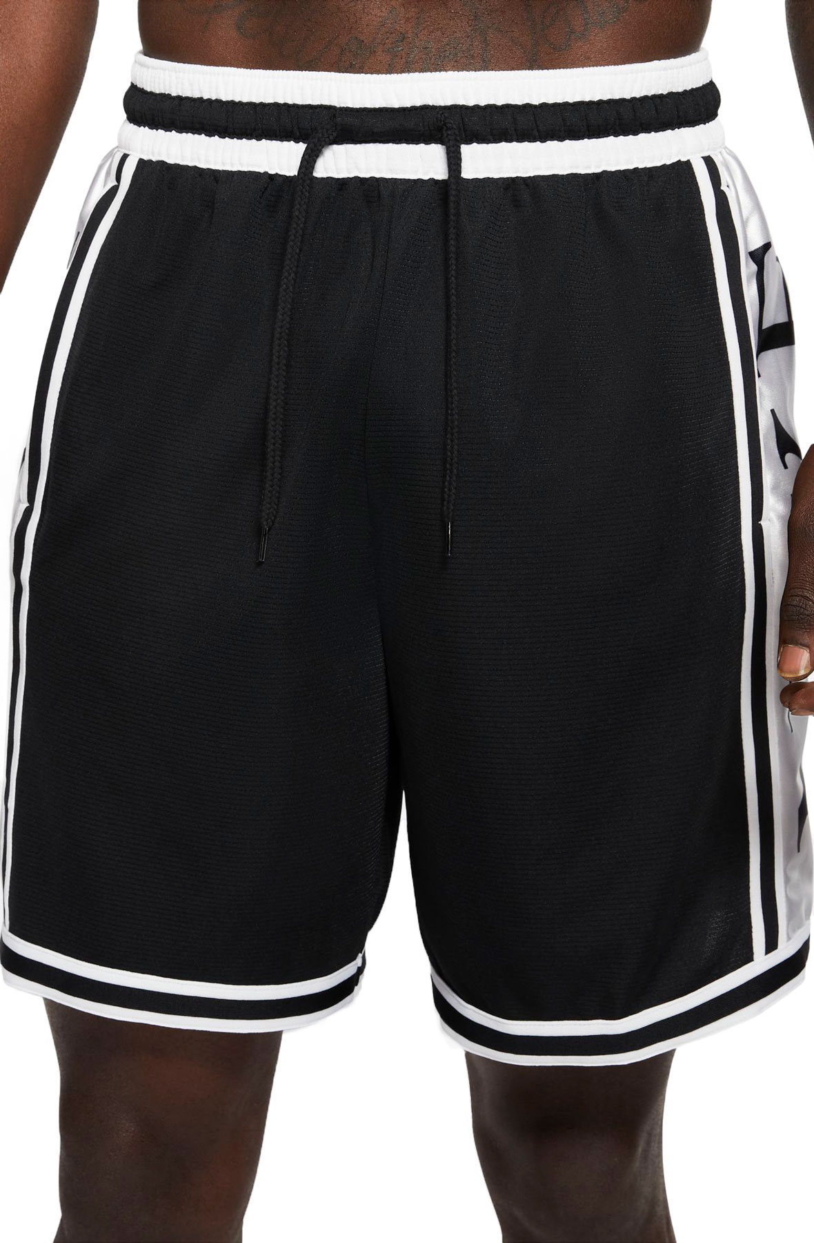 Nike Dri-FIT Stock Practice Dish Basketball Short Men's Large Black DN5214