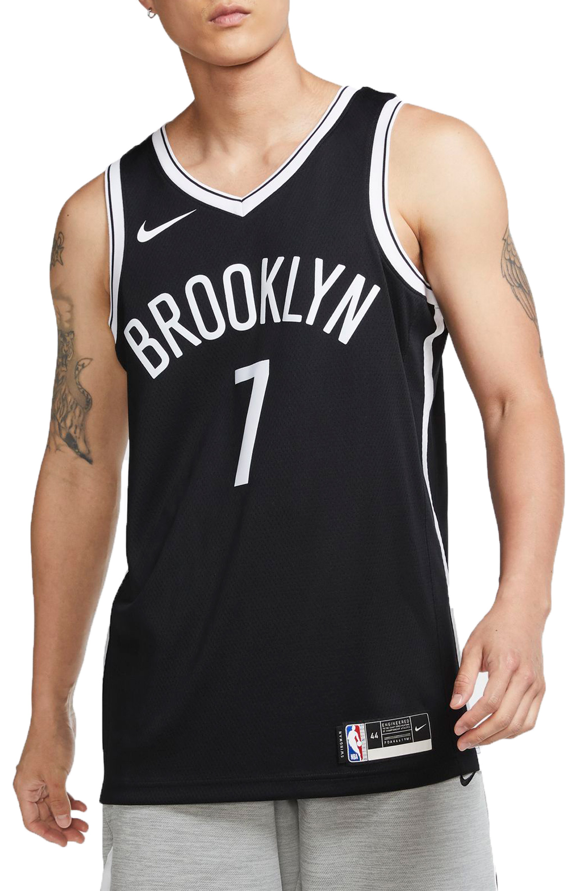Nike Brooklyn Nets Kevin Durant Swingman Icon 2020 Jersey Black - Sz Large  (48) for sale online