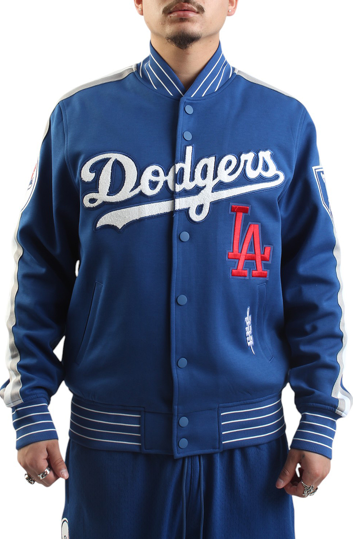 PRO STANDARD MLB Dodgers Pro Game Day Jacket LLD6315164-DSW PRO STANDARD MLB Dodgers Pro Game Day Jacket LLD6315164-DSW