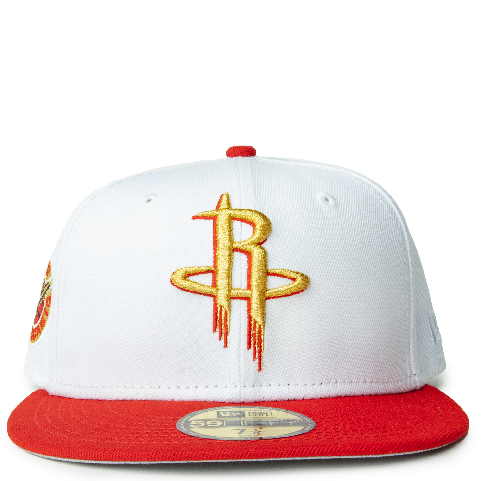 Houston Rockets New Era Splatter 59FIFTY Fitted Hat - Red