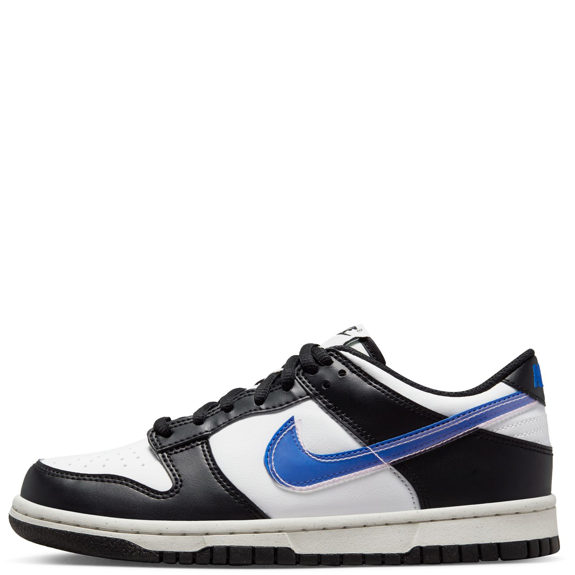 Nike Dunk Low GS Black White Game Royal FD0689-001