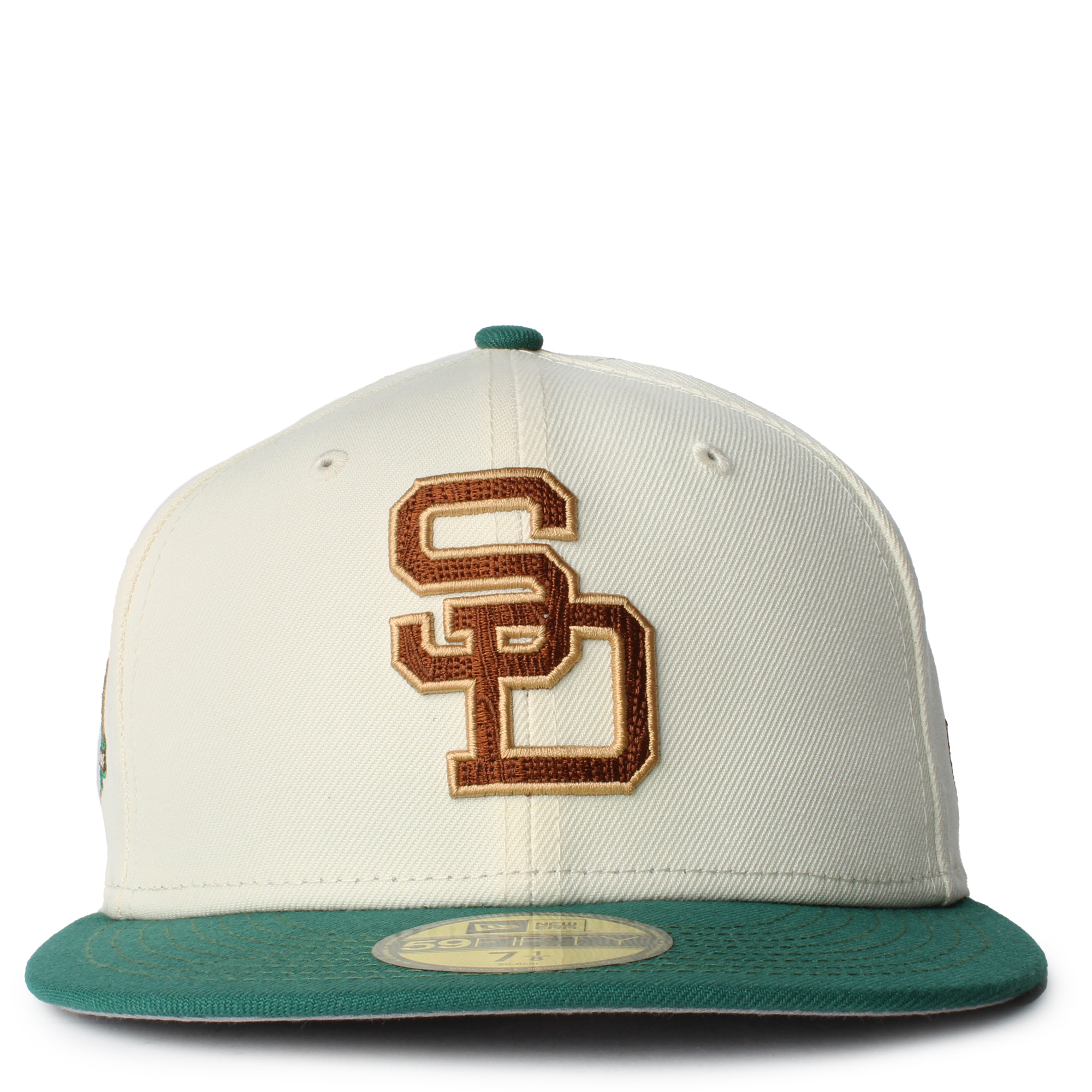 New Era 59 Fifty San Diego Padres Fitted Hat Tan/Beige Petco Park 7