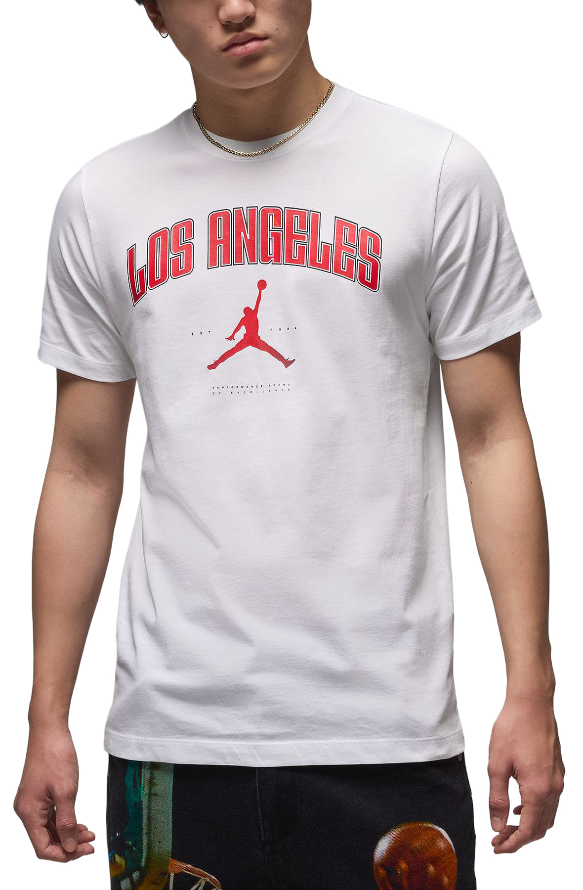Tシャツ・カットソー Nike Jordan Mens Seoul T-Shirt HQ0390-100 JORDAN Los Angeles T-Shirt HQ0384 100 - Shiekh