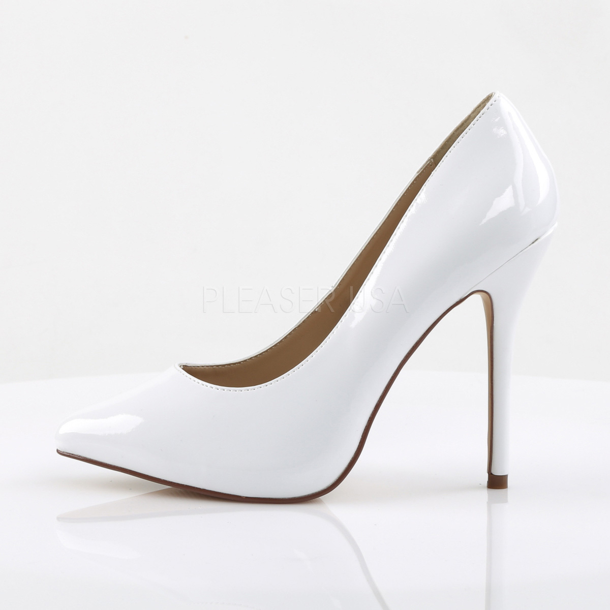 Pleaser AMUSE-20 5 Heel Hidden Platform Pump