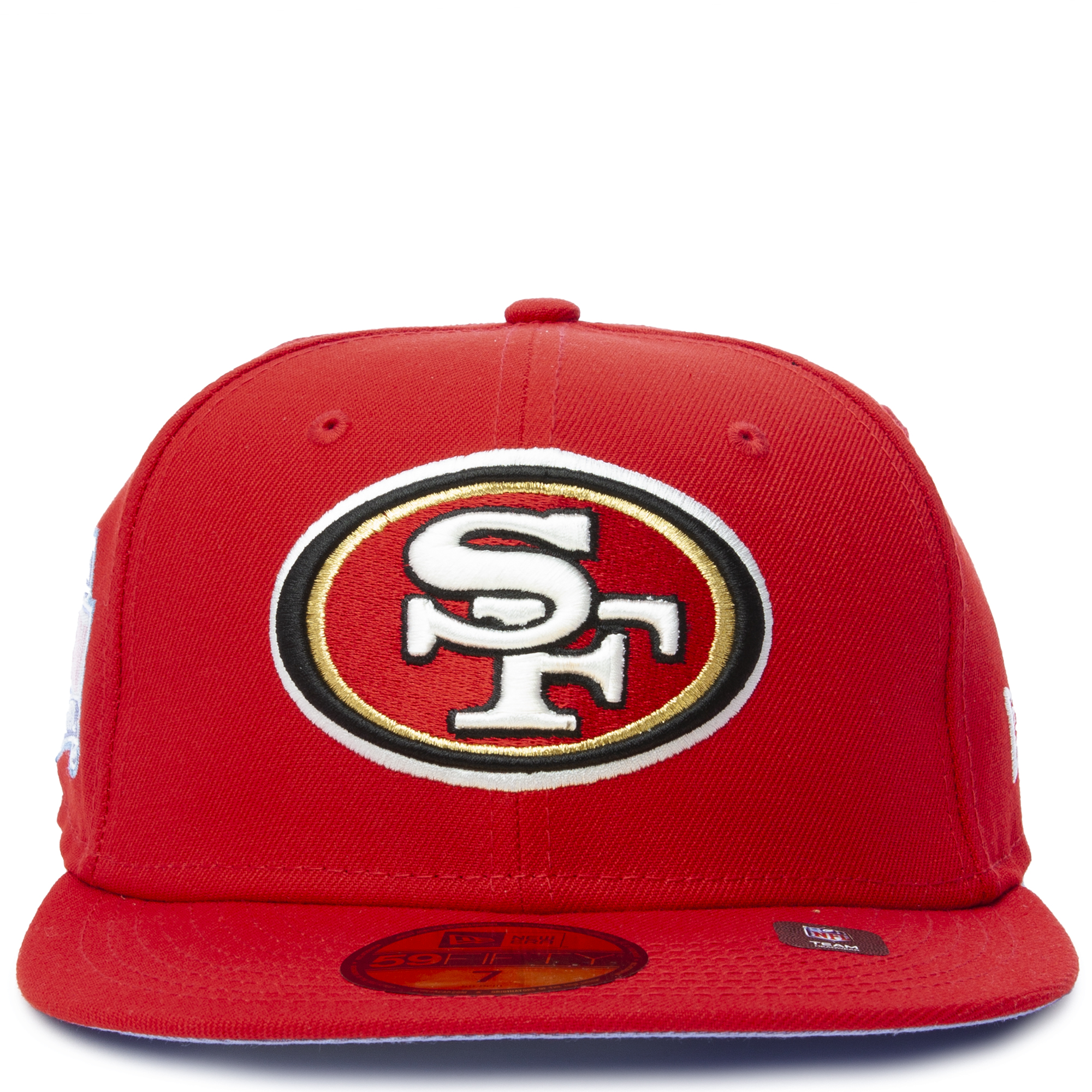 New Era Caps San Francisco 49ers Pop Sweat 59FIFTY Fitted Hat Red