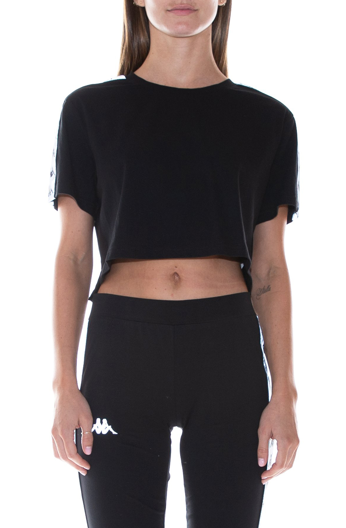 222 Banda Daisy Reflective Cropped TeeReflective