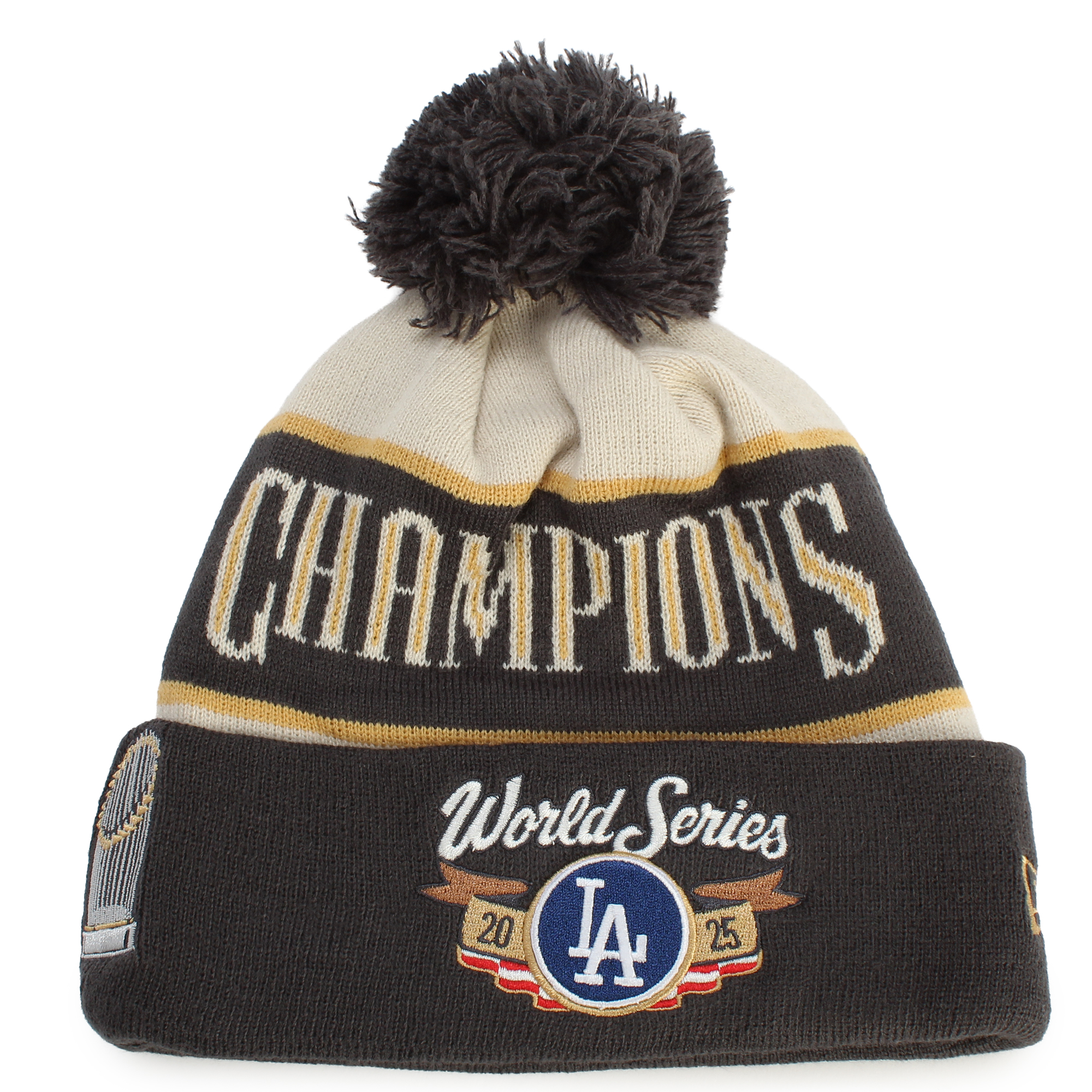 NEW ERA CAPS MLB Los Angeles Dodgers World Series Champs Pom