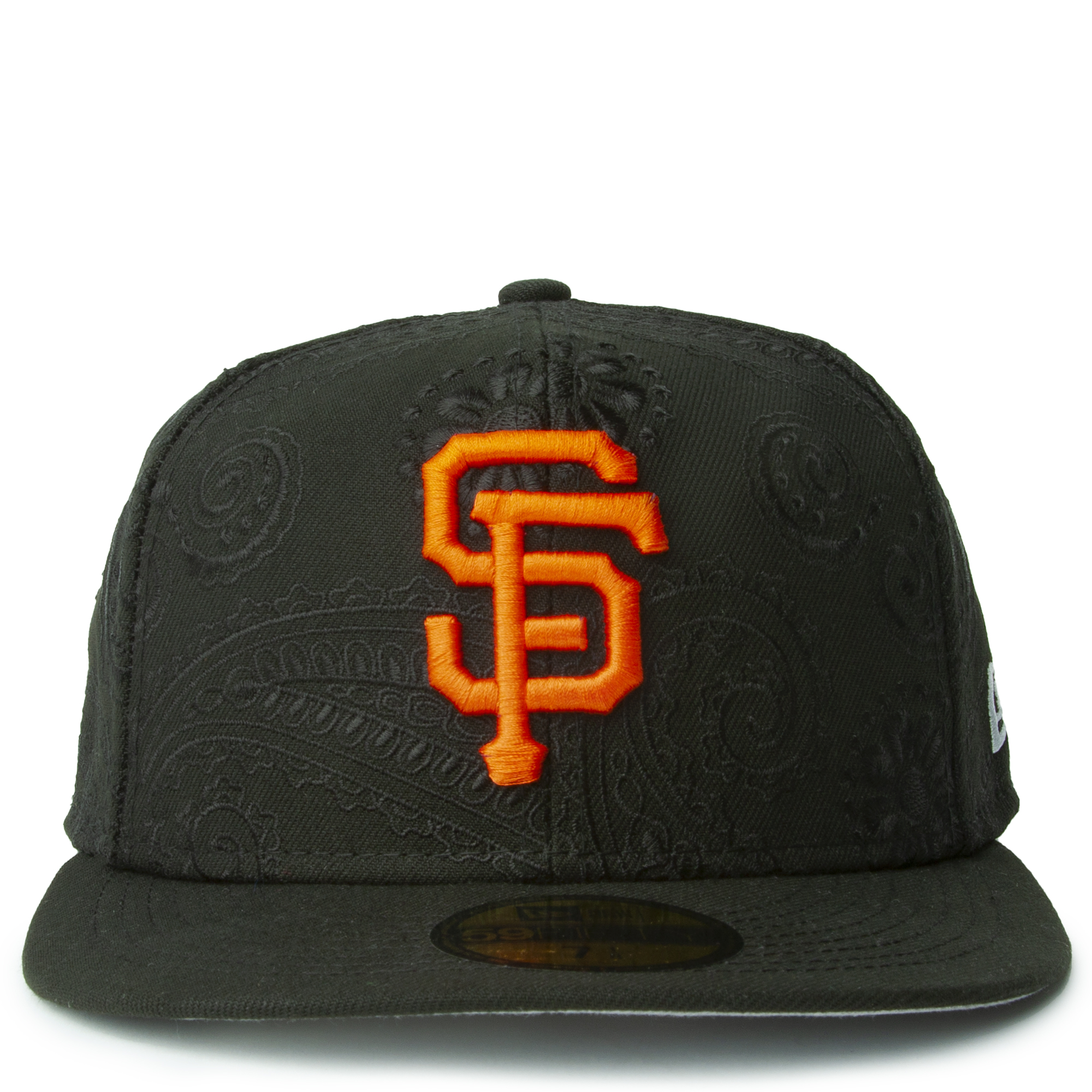 San Francisco Giants SWIRL Black Fitted Hat by New Era