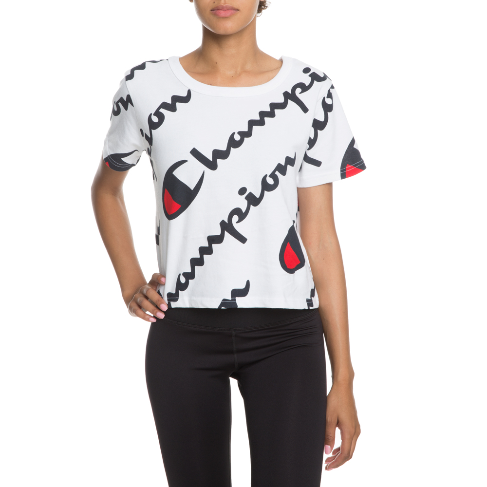 日本未入荷 Champion cropped CHAMPION WOMEN'S CHAMPION CROPPED TEE WL393P H5J - Shiekh