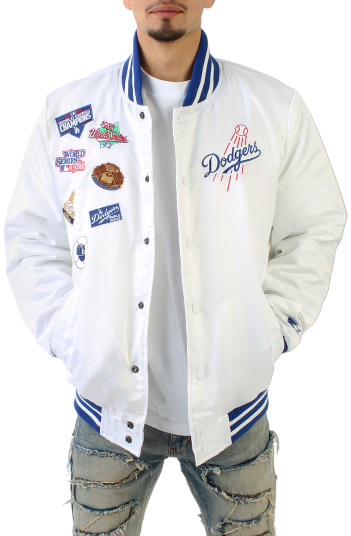 ファッションデザイナー Dodgers MLB STARTER Champions Shiekh - LAD LS35W426 Jacket ウェア