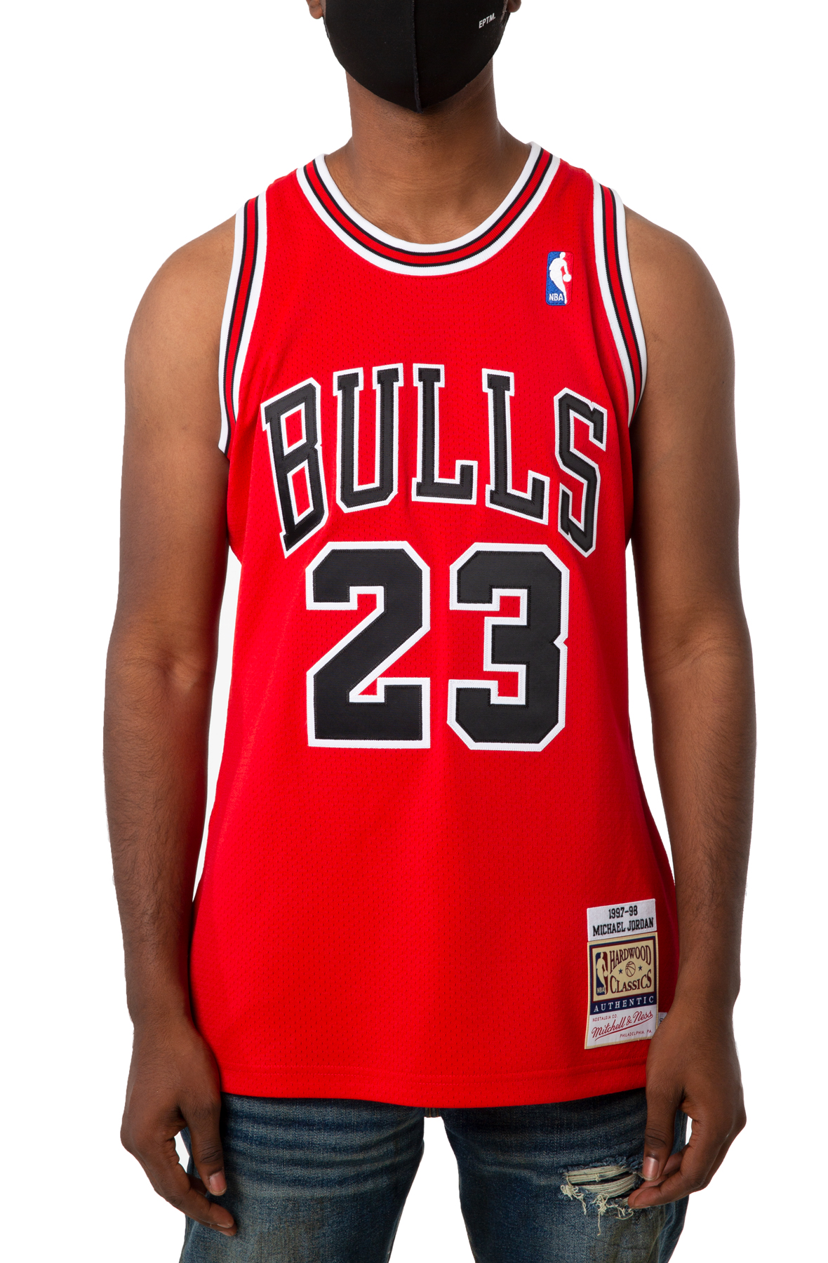 Mitchell & Ness Authentic Chicago Bulls 1997-98 Michael Jordan Youth Jersey L