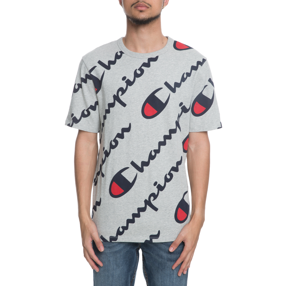 CHAMPION MEN S CHAMPION ALL OVER PRINT TEE T1919S 10959 CW01 Shiekh