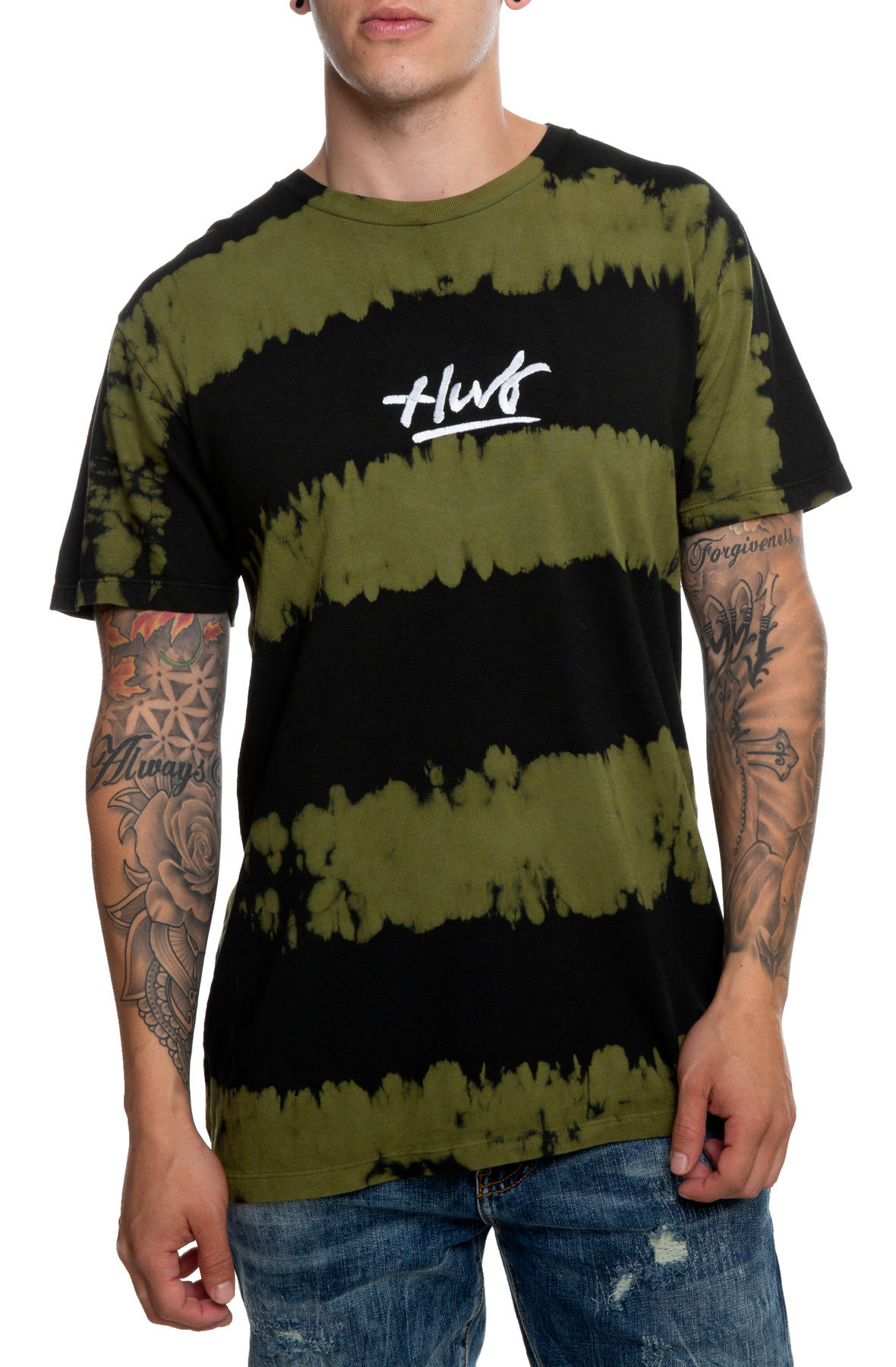 HUF High Tide Wash Short Sleeve T-Shirt