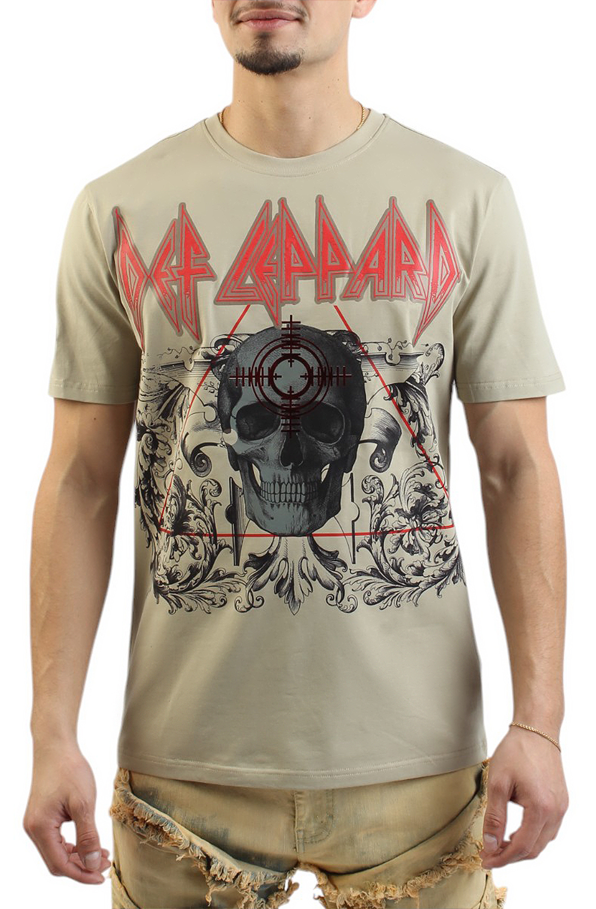 MAXIMA DEF LEPPARD- LETS GET ROCKED- MENS REGULAR FIT T