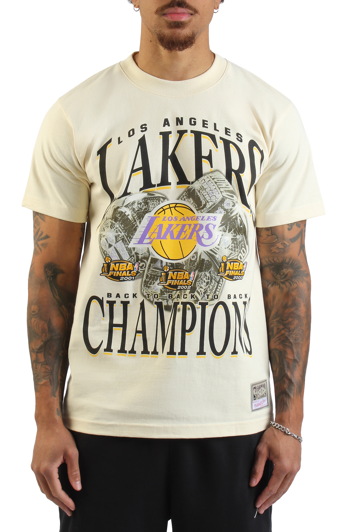 MITCHELL AND NESS NBA Los Angeles Lakers Champions T-Shirt TP17243