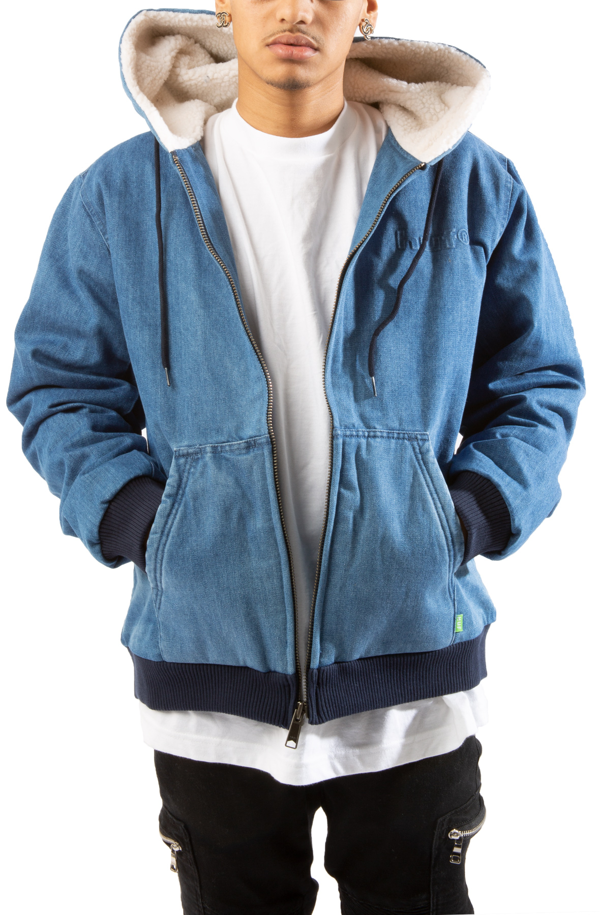 HUF Colton Hooded Zip Jacket JK00314-IND - Shiekh
