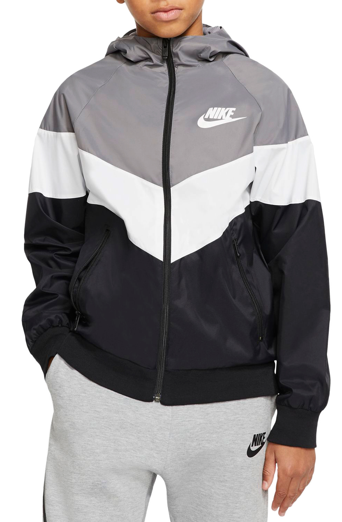 Nike Sportswear Windrunner Jacket Kids' Hooded Jacket (6-16 years)
