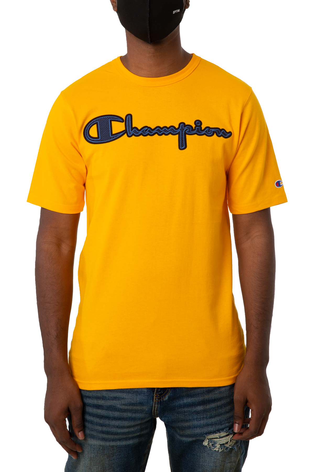 Champion heritage outlet gold script