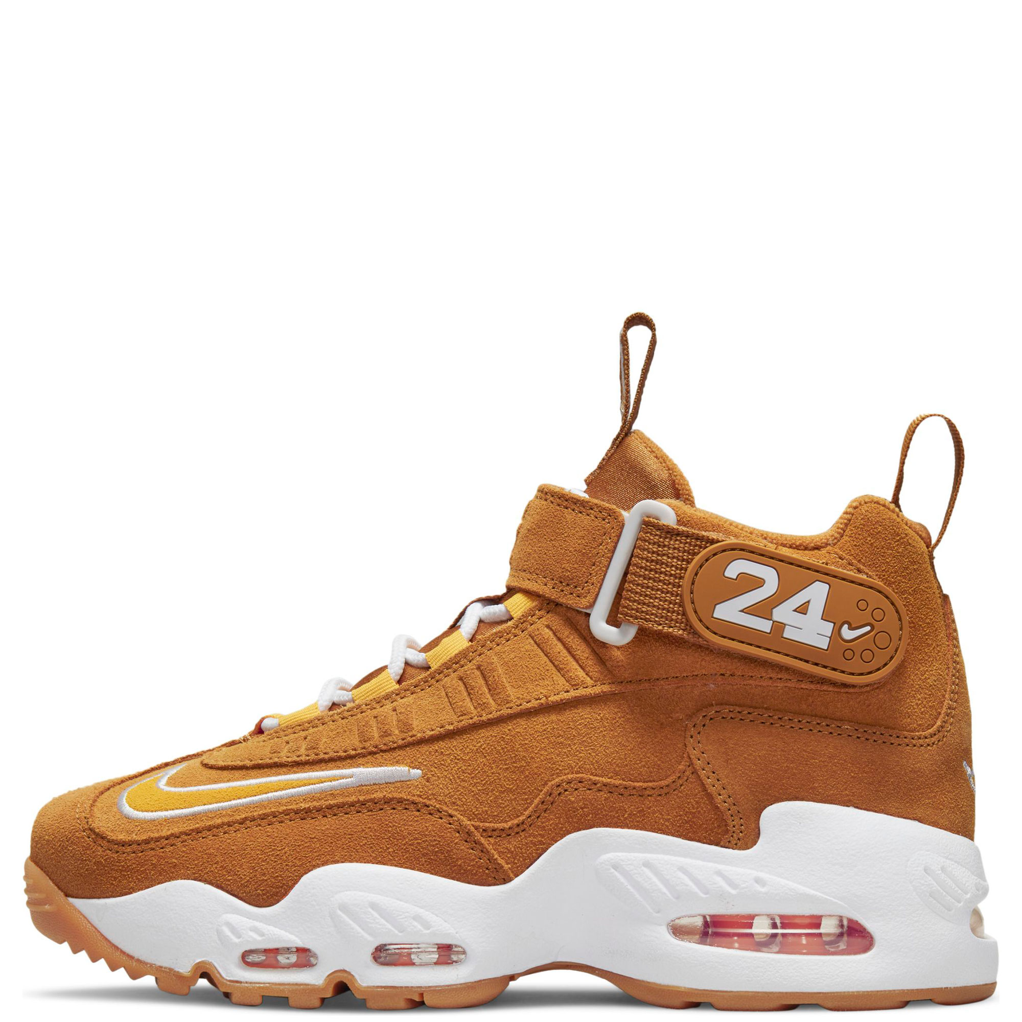 Nike Boys Air Griffey Max 1 - Training Shoes Wheat/White/Gum Size 05.0