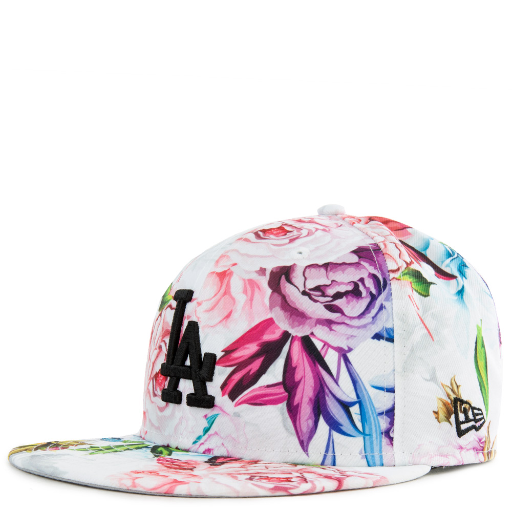 dodgers floral hat