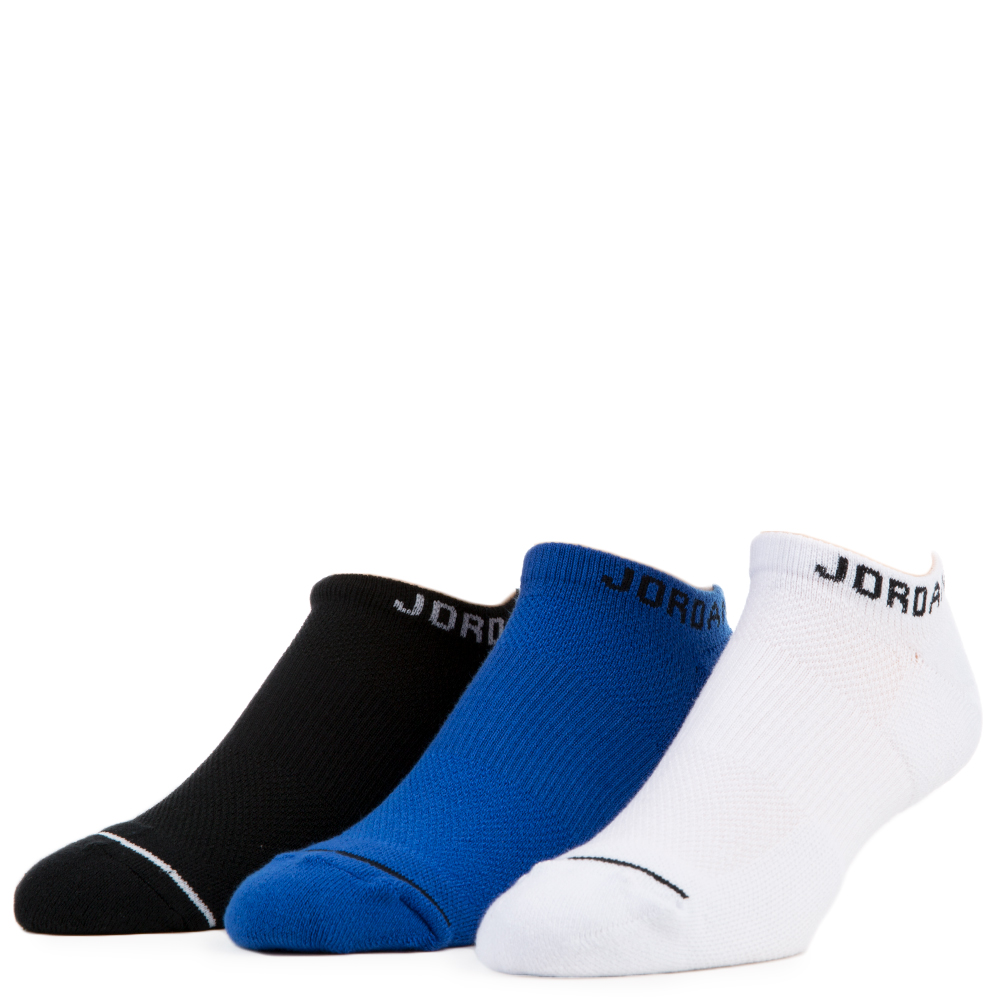 BOYS GRADE SCHOOL NIKE AIR JORDAN JUMPMAN NO SHOW SOCKS 3 PACK
