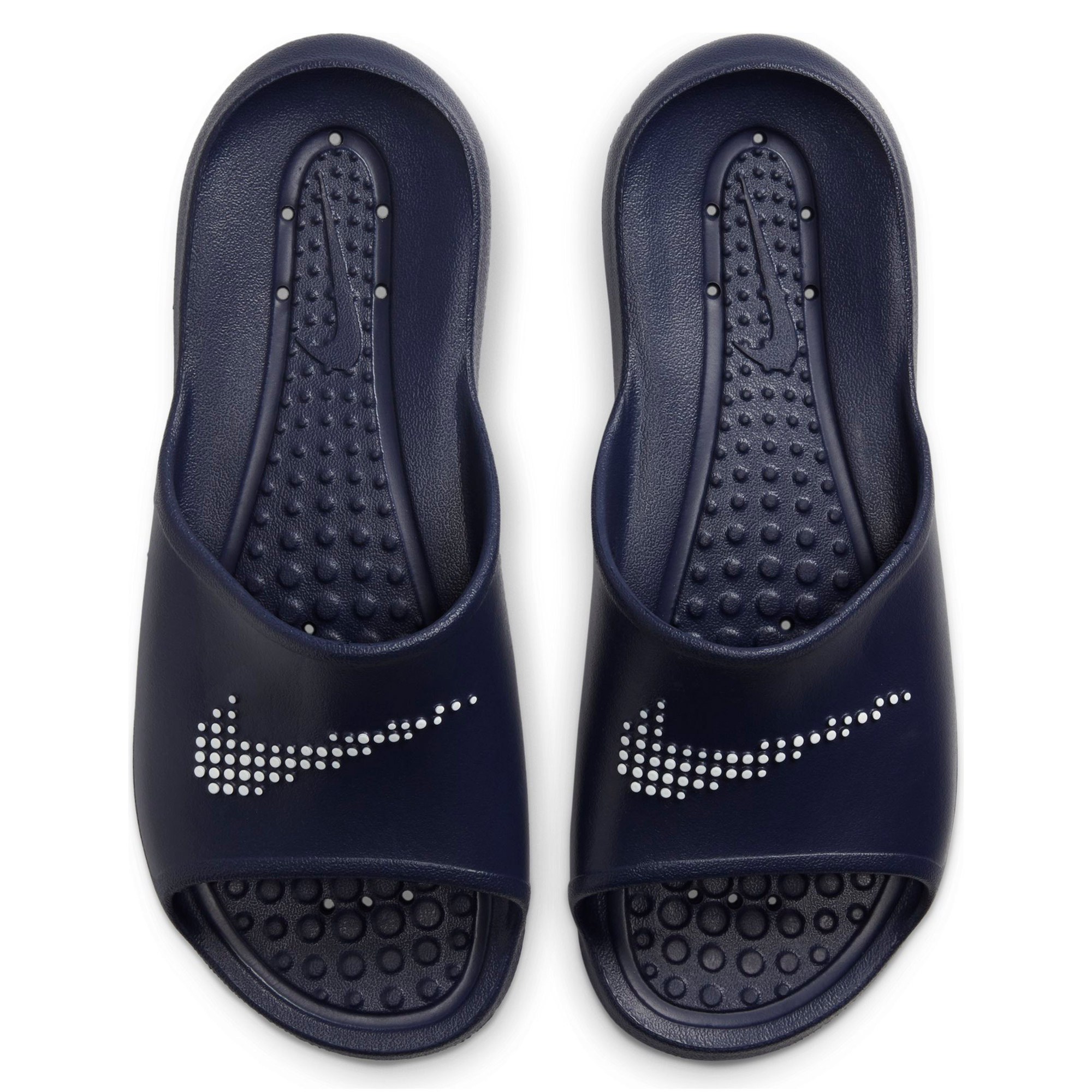 NIKE VICTOR ONE SLIDES ALL DARK NAVY BLUE WHITE VICTORI BLUES MIDNIGHT FLIP FLOP Nike Slide Victori One - Midnight Navy/White main image 4