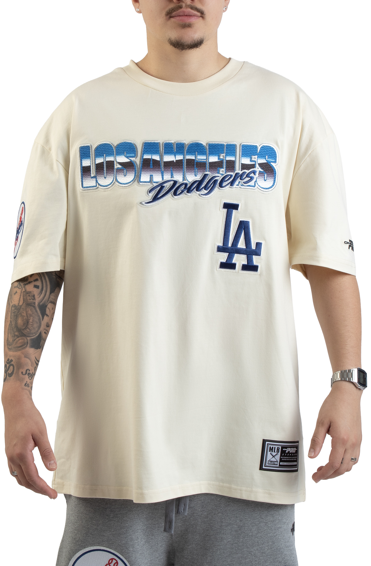 Los Angeles Dodgers Tシャツとキャップセット New Era Los Angeles Dodgers Oversized T-Shirt Black