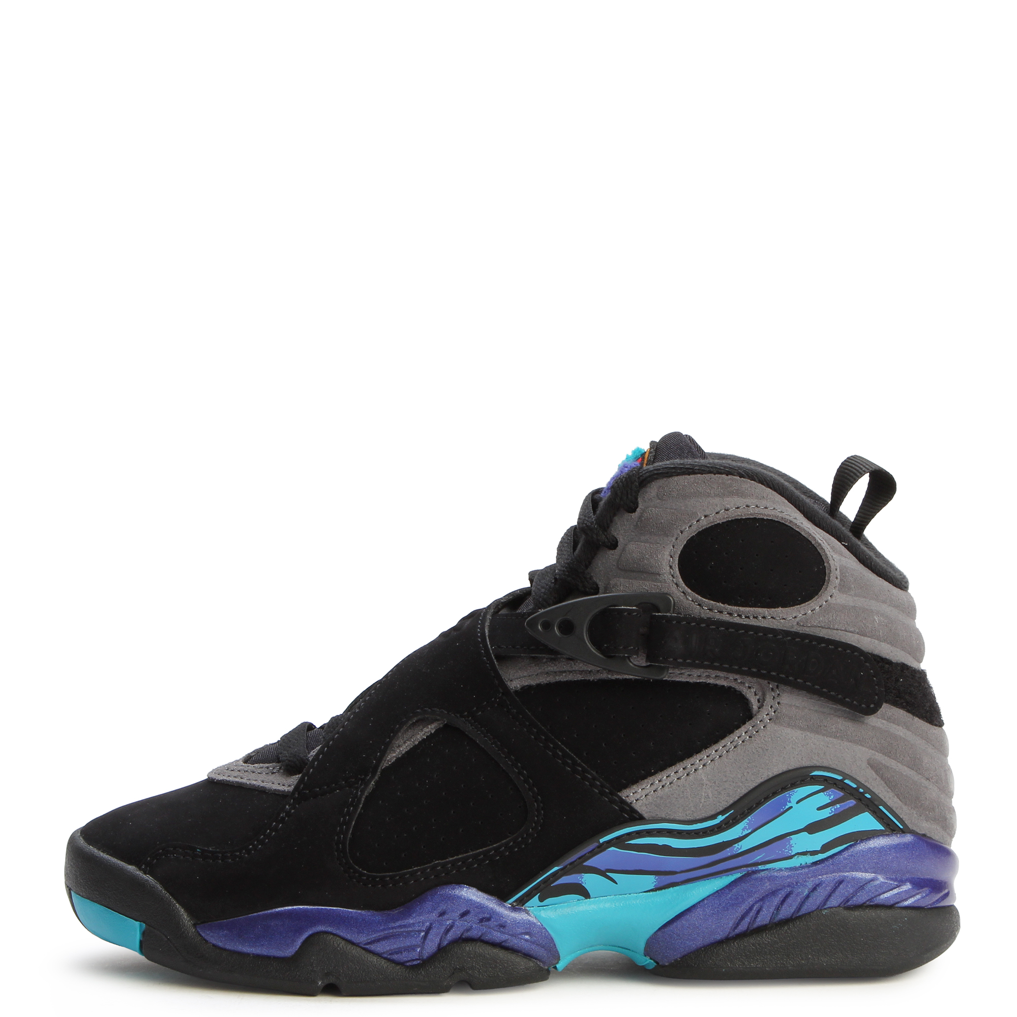 air jordan retro 8 black purple aqua