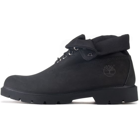 Timberland Roll-Top Mens Black Boot | Shiekh Shoes