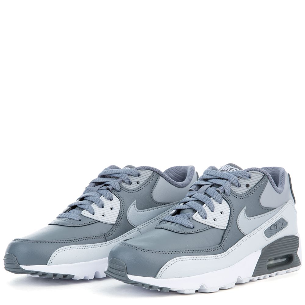 Nike Air Max 90 Premium Wolf Grey/Dark Grey-Black-Pure Platinum - 700155-016
