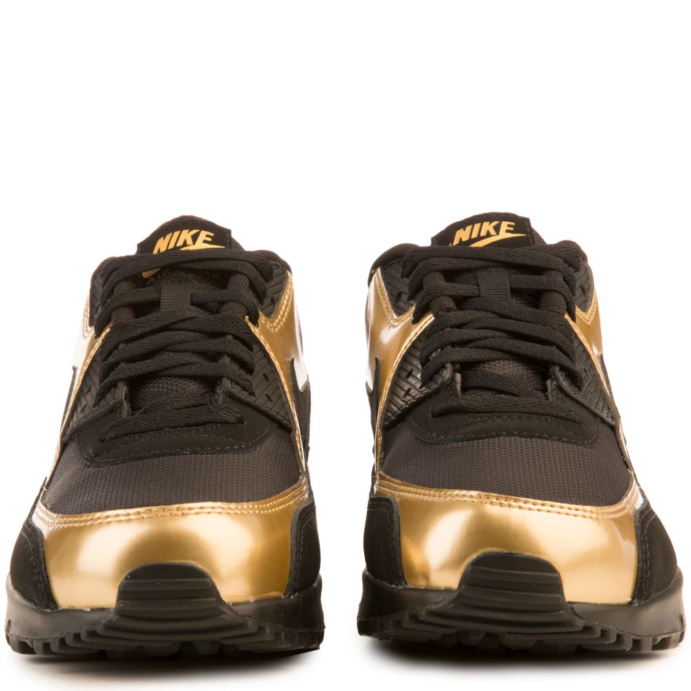 nike air max 90 essential black and gold