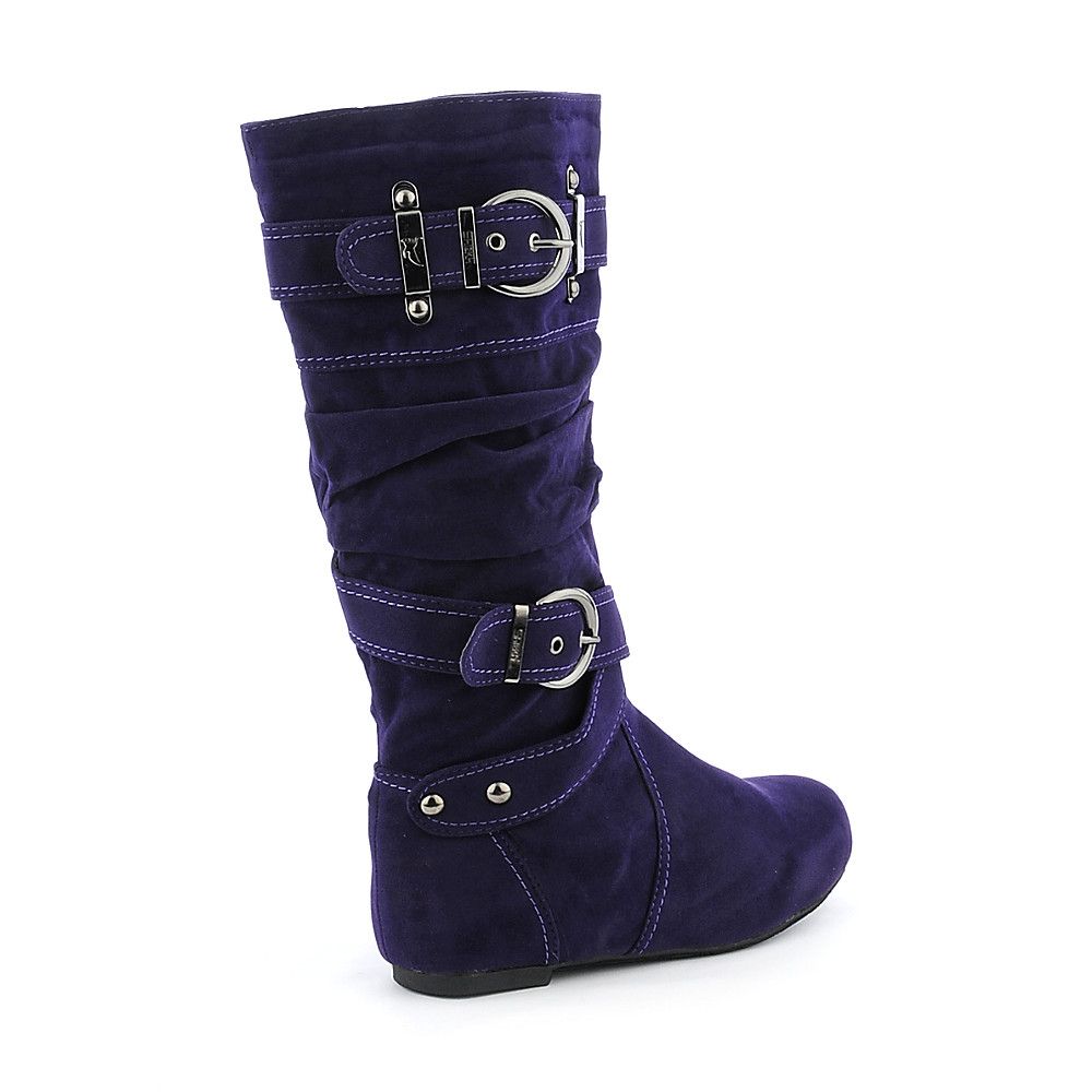 womens mid calf boots flat