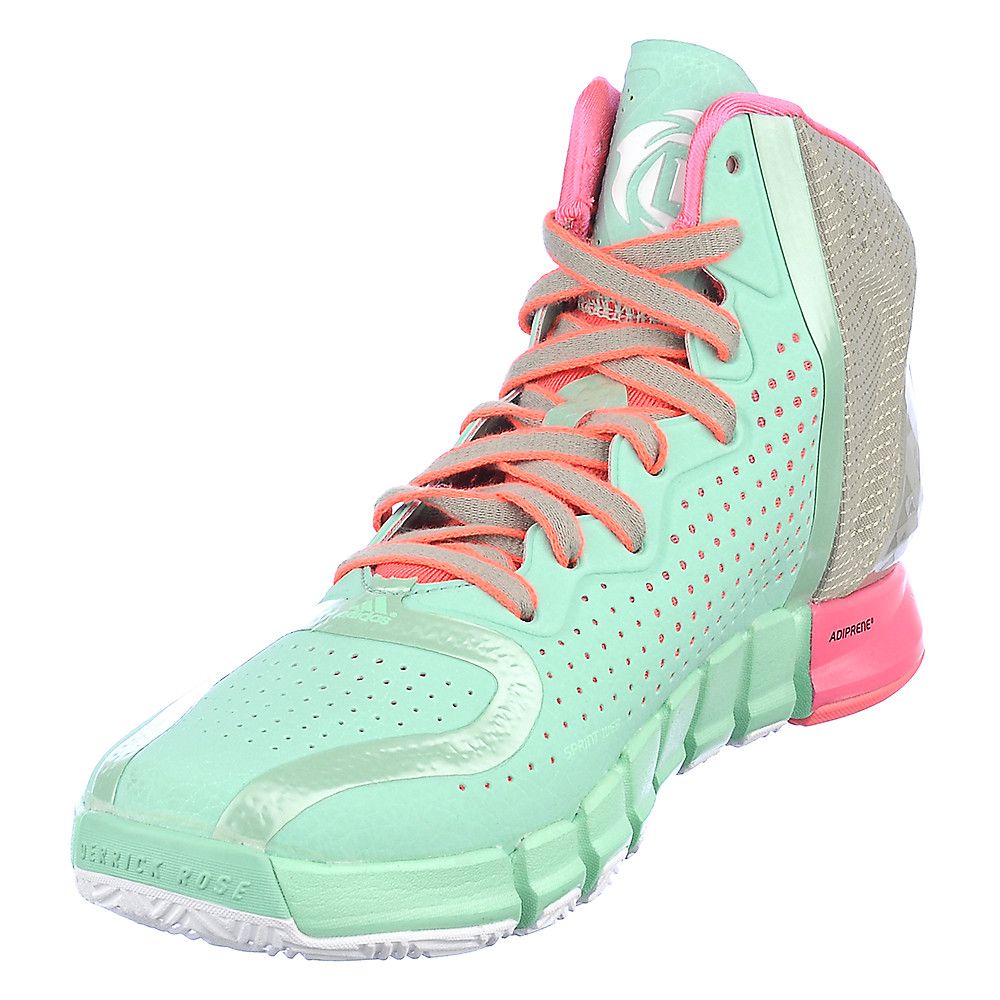 Adidas D Rose 4 Boardwalk Men�s Green Athletic Basketball