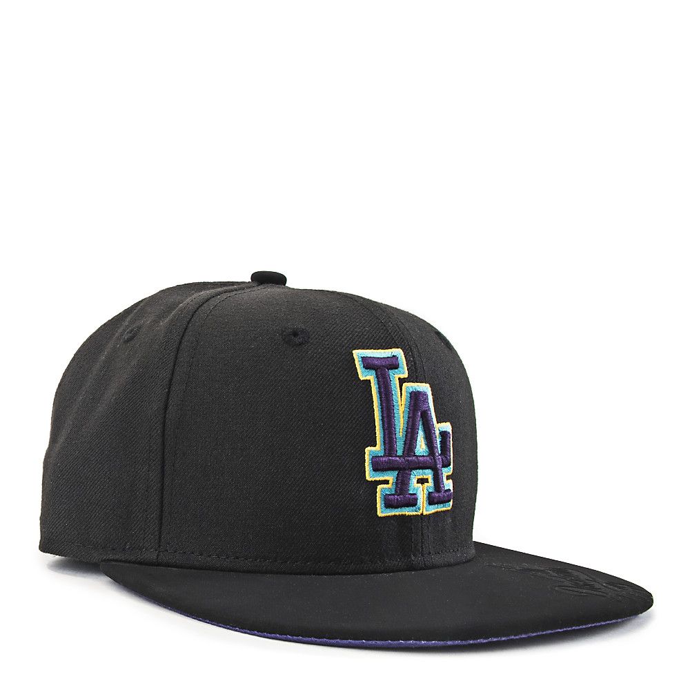 LA Dodgers Fitted Cap Black