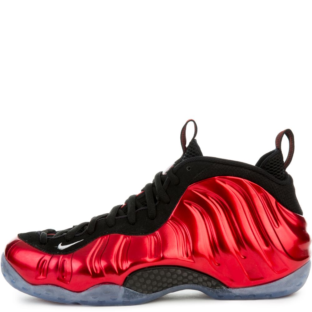 foamposite white black red