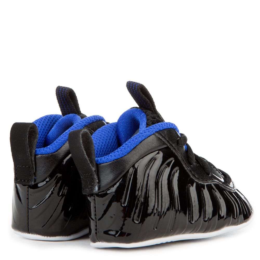 nike little posite one black game royal white