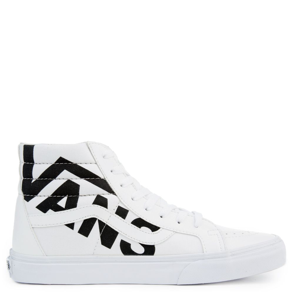 UNISEX VANS SK8-HI REISSUE WHITE/BLACK UNISEX VANS SK8-HI REISSUE WHITE/BLACK