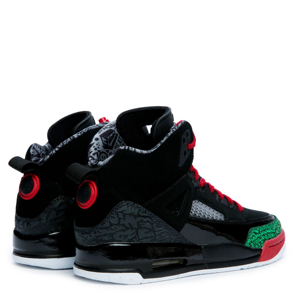 spizike black green red