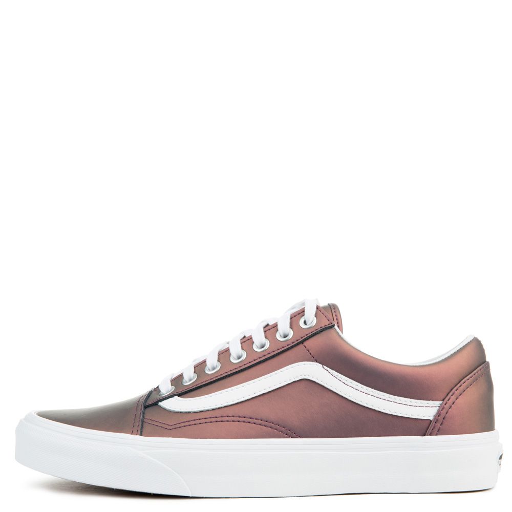 WOMEN'S VANS OLD SKOOL MUTED METALLIC RED/GOLD WOMEN'S VANS OLD SKOOL MUTED METALLIC RED/GOLD