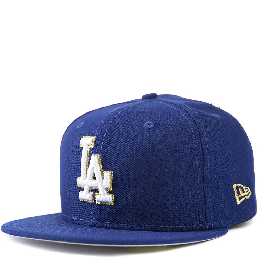 LA Dodgers Fitted Cap Blue