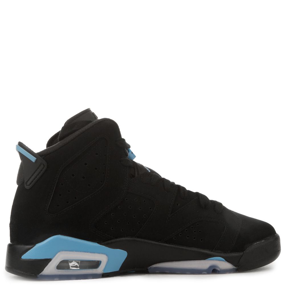 air jordan 6 retro black university blue