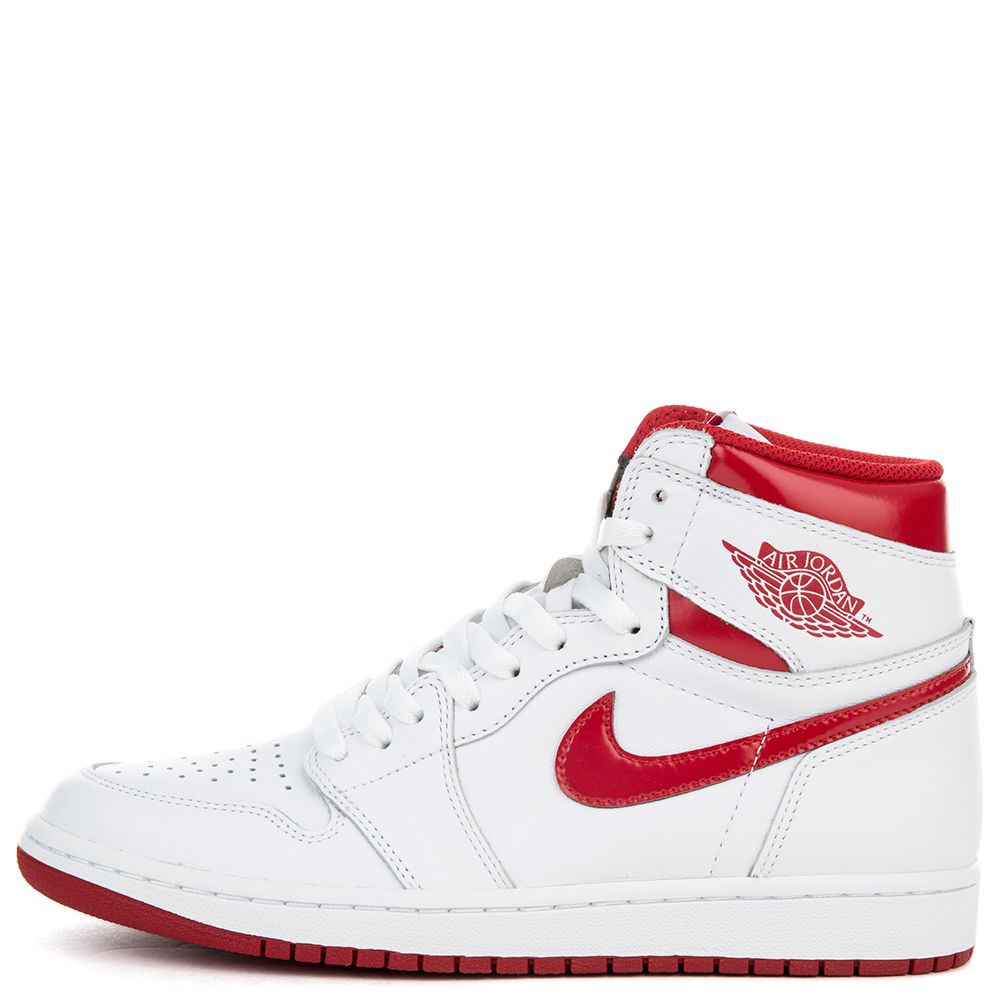 AIR JORDAN 1 RETRO HIGH OG WHITE/VARSITY RED