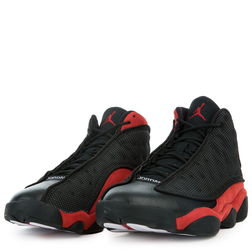 jordan 13 retro black true red white men's shoe